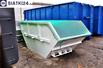 Siatki Jelenia Góra - Siatka przykrywająca na kontener - zabezpieczenie przewożonych ładunków dla terenów Jeleniej Góry